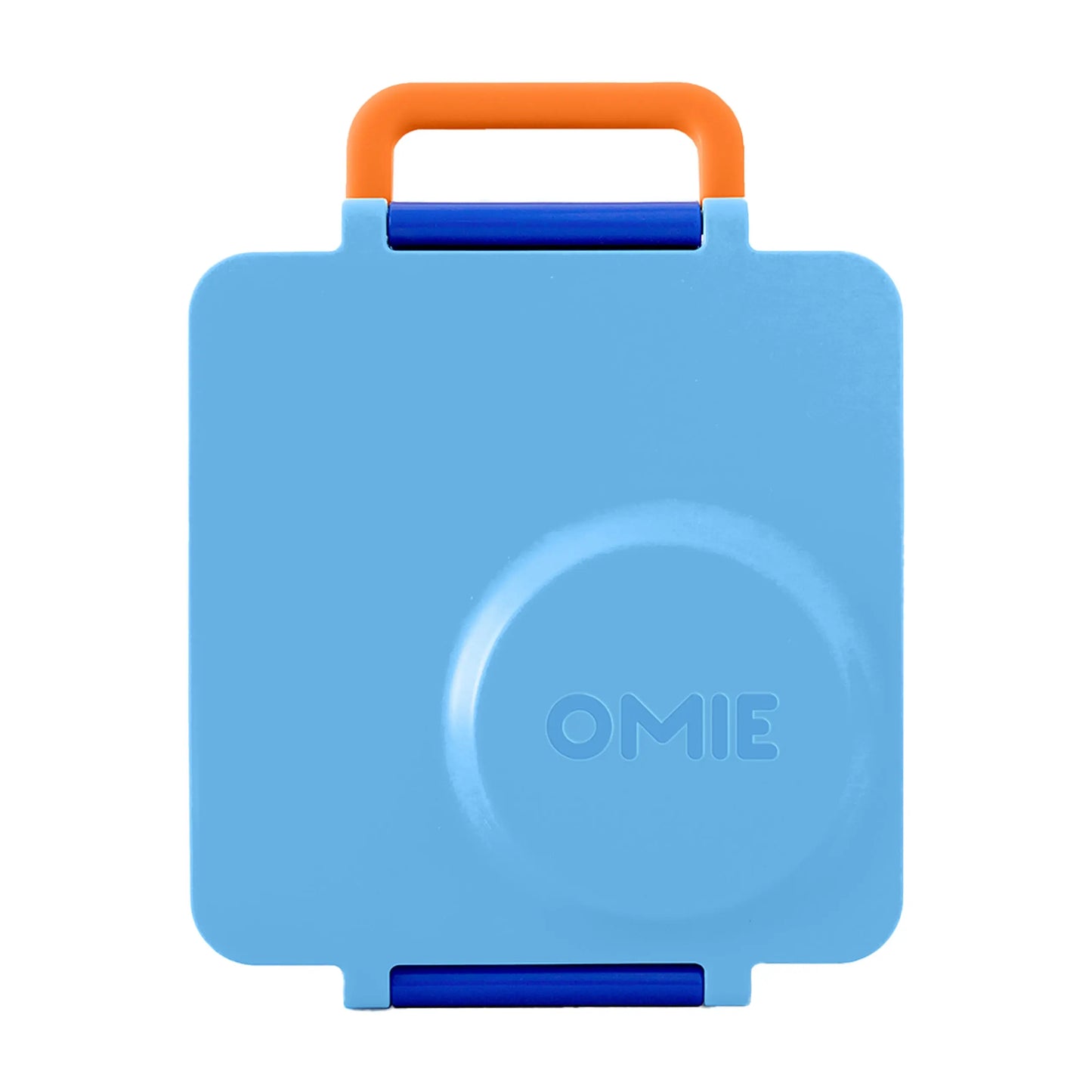Omie Mini Sprinkle-Proof Insulated Refrigerable Lunch Box, suitable for daily use in the United States - a three-tier lightweight lunch box equipped with stainless steel inner trays, silicone utensils, and plastic utensils, durable and food-safe