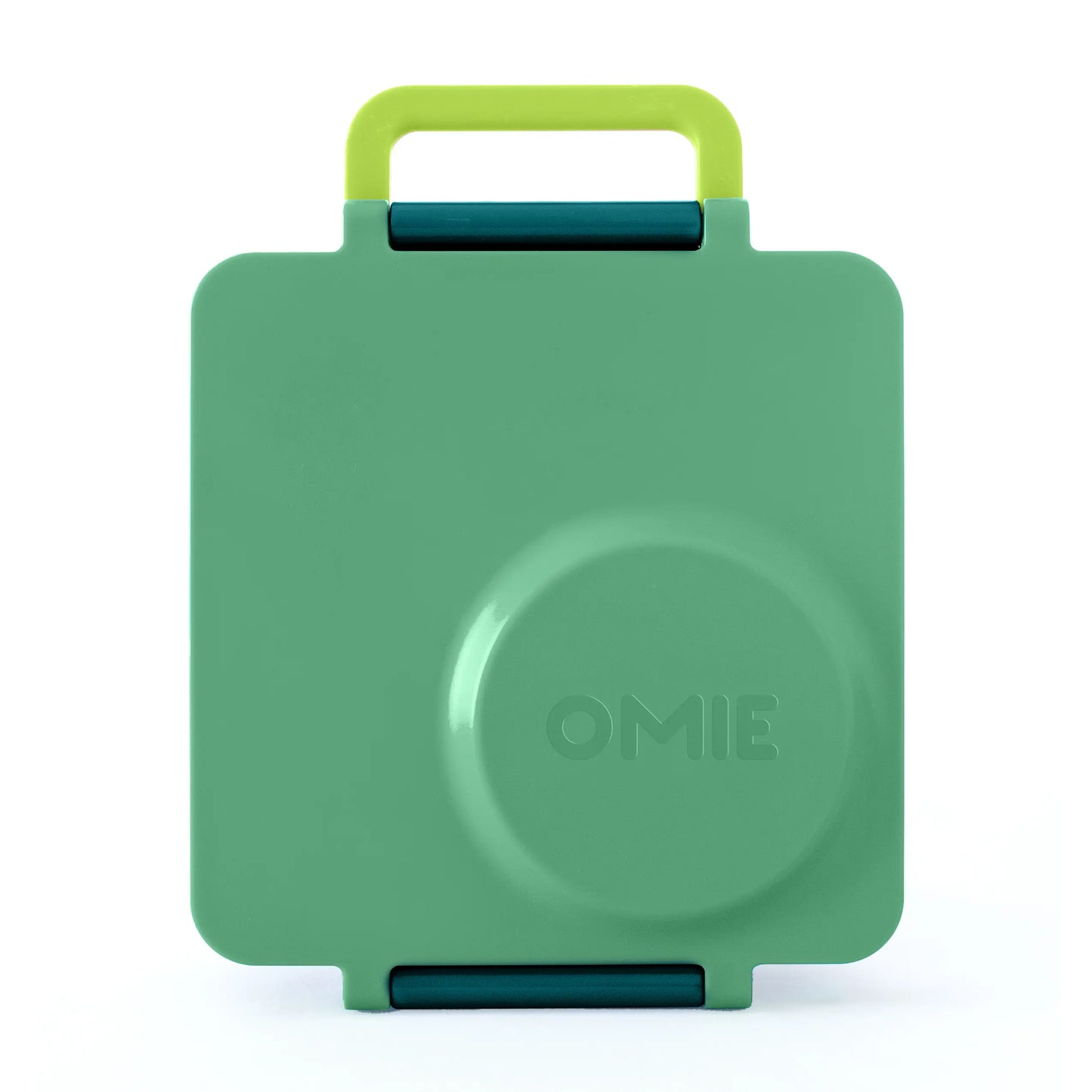 Omie Mini Sprinkle-Proof Insulated Refrigerable Lunch Box, suitable for daily use in the United States - a three-tier lightweight lunch box equipped with stainless steel inner trays, silicone utensils, and plastic utensils, durable and food-safe
