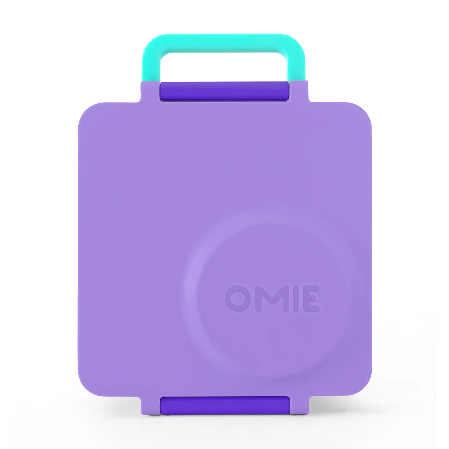 Omie Mini Sprinkle-Proof Insulated Refrigerable Lunch Box, suitable for daily use in the United States - a three-tier lightweight lunch box equipped with stainless steel inner trays, silicone utensils, and plastic utensils, durable and food-safe